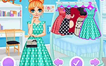 Princesses Contest: Stripes vs Dots