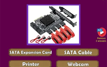 Guess the Computer Components Quiz game preview