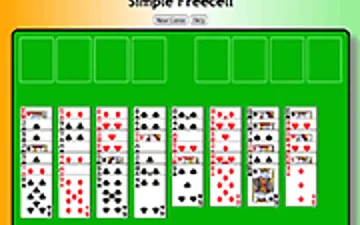Simple Freecell game preview