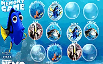 Finding Nemo(Memory Game) game preview