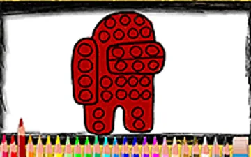 Pop it Coloring Book