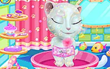 Talking Angela at Spa Session