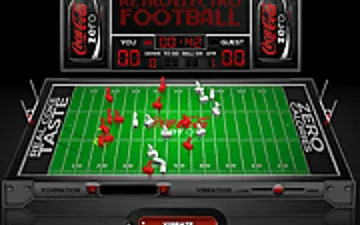 Coke Zero Retro Electro Football