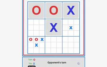 Tic‑Tac‑Toe 3²