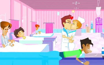 Kiss in Infirmary