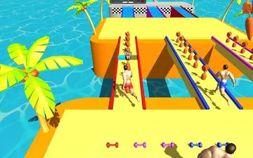 Muscle Bridge Race 3D