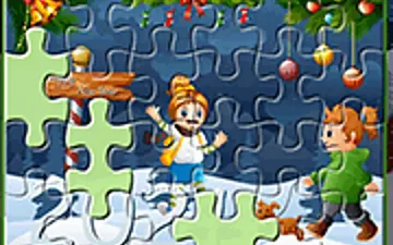 Xmas Celebration Jigsaw game preview