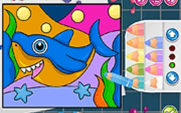 Cute Coloring Kids game preview