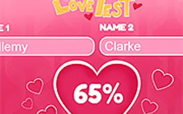 Love Test Html5