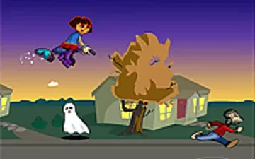 Dora at Halloween Night