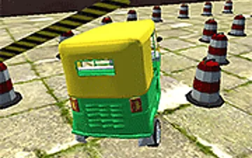 Tuk Tuk Rickshaw Parking