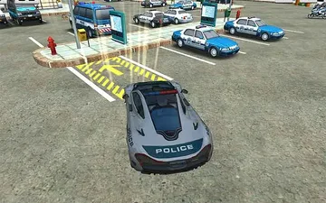 Skill 3D Parking Police Station