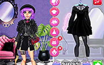 Fashion Battle Pink vs Black game preview