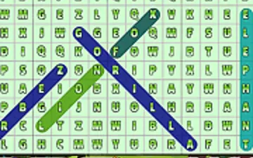 Word Search Animals Html5 game preview