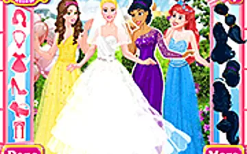 Disney Princess Bridesmaids