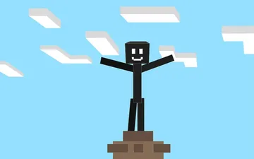 Stickman in the World of Crafting