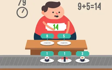 Feed Math game preview