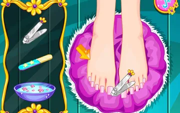 Flower Pedicure Designs