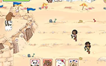 We Bare Bears: Defend the SandCastle!