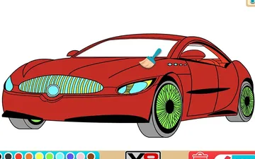 Coloring 16 Cars