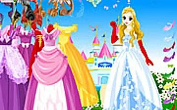 Wonderland Gown Dressup game preview