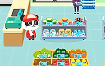 Cute Panda Super Market