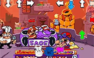 FNF vs Peppino: Friday Night at the Pizza Tower