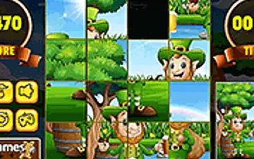 Saint Patrick's Day: Sliding Puzzles game preview