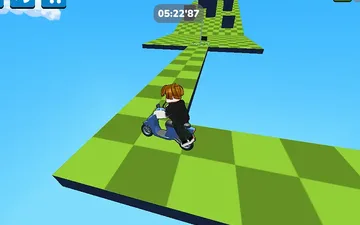 Obby, but You're on a Motorcycle