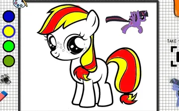 Pony Color Fun game preview