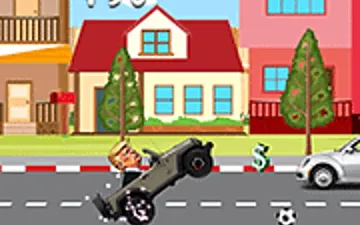Trump Wheelie Challenge
