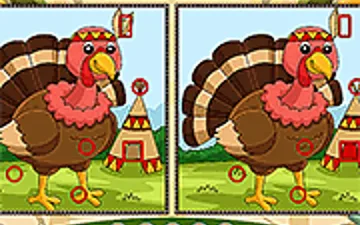 Thanksgiving Spot the Difference