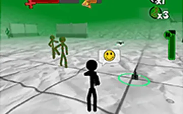 Stickman Killing Zombie 3D