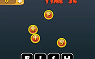 Catch the Letters and Create the Words