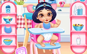 Princesses Caring For Baby Princesses