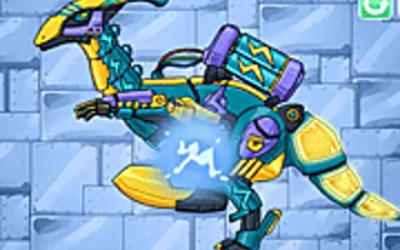 Dino Robot Lightning Parasau