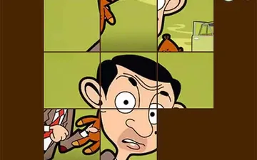 Mr Bean Tile Puzzle
