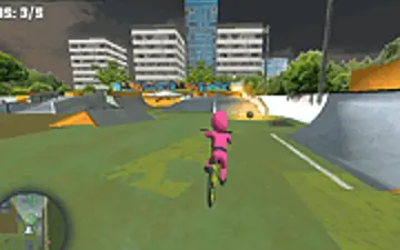 Squid Gamer BMX Freestyle