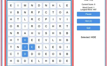 Word Construct Solitaire game preview