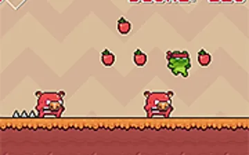 Ninja Frog Platformer