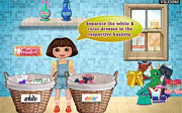 Dora Washing Clothes