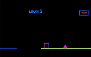 Neon Square Rush