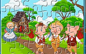 Pig Family Jigsaw