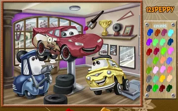 Cars Online Coloring