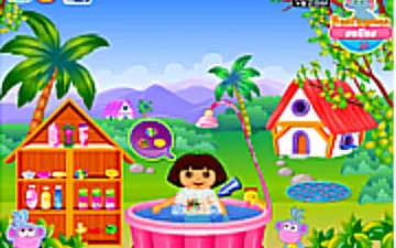 Dora Fun Bathing game preview