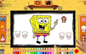 Easy Coloring Spongy Adventure