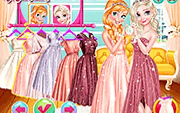 Princesses Glittery Bridesmaids