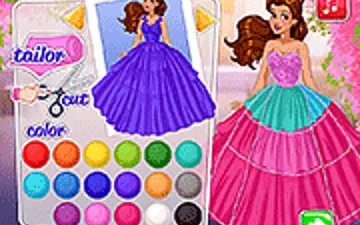 Princess Prom Fashion Design