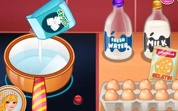 Roxie's Kitchen: Rainbow Pudding game preview