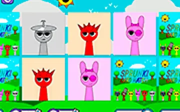 Sprunki Card Match